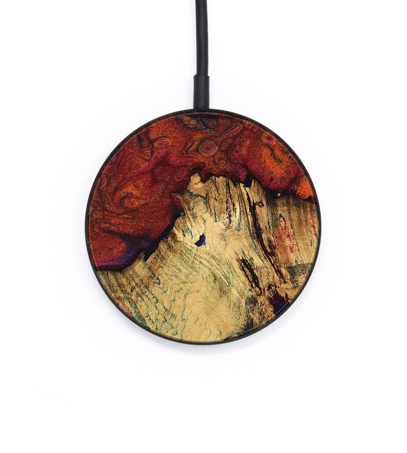 Circle Wood Wireless Charger - Hugh (Fire & Ice, 736860)