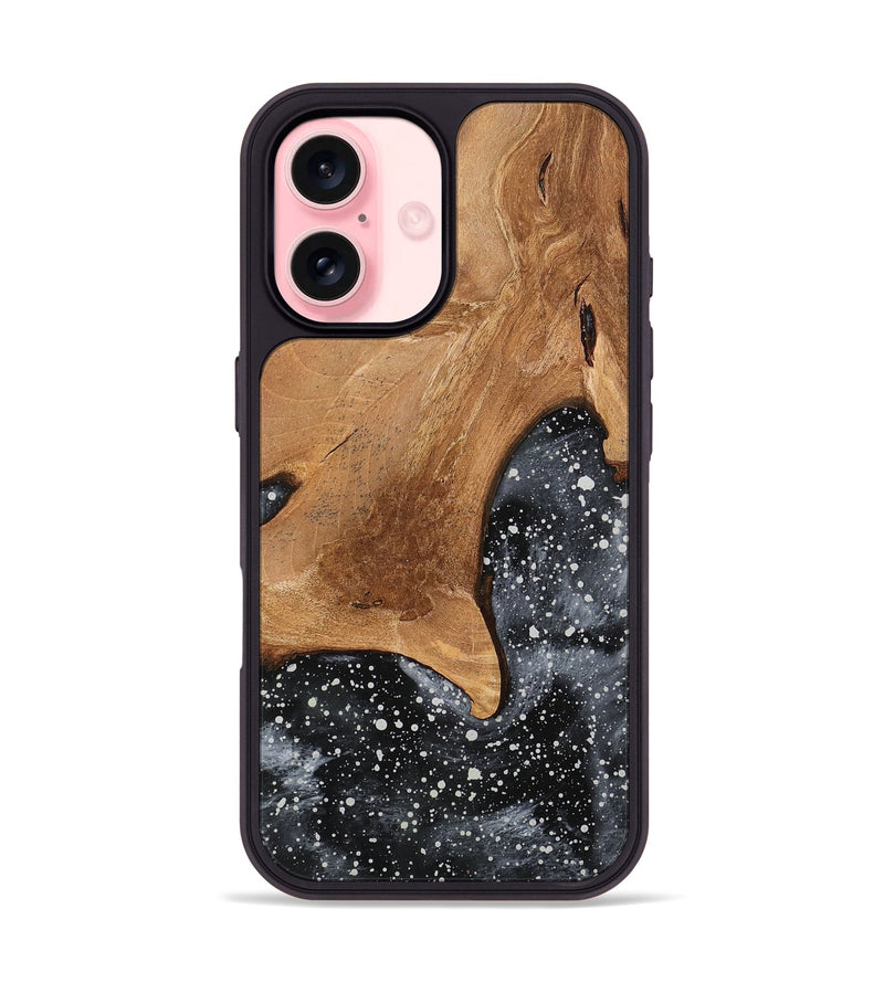 iPhone 16 Wood Phone Case - Hirooki (Cosmos, 736907)