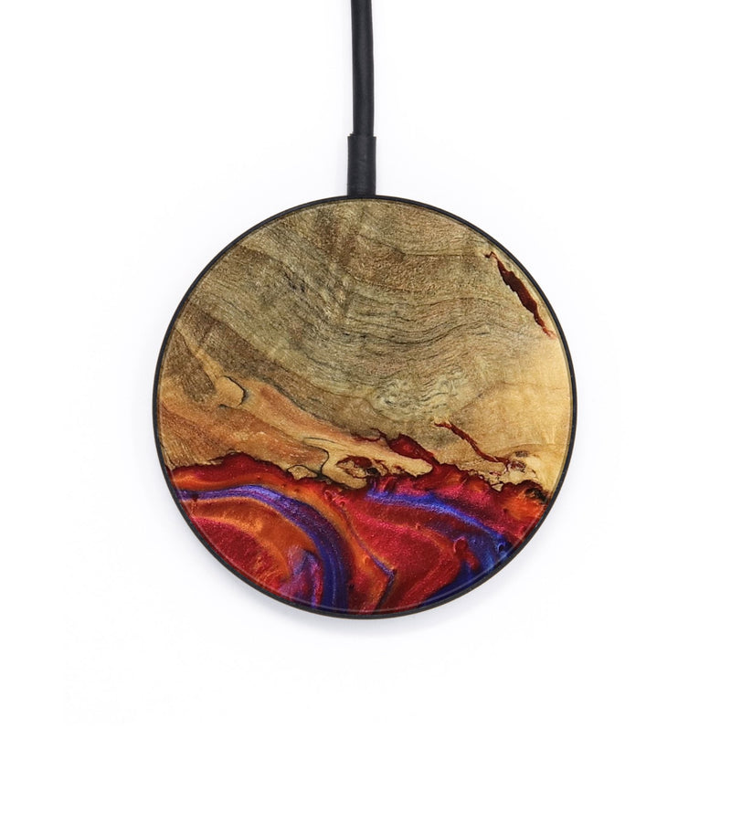 Circle Wood Wireless Charger - Radha (Fire & Ice, 736957)