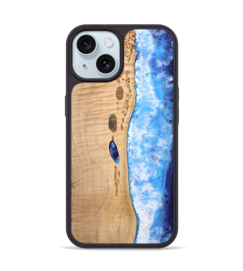 iPhone 15 Wood Phone Case - Rachael (Coastal, 736968)