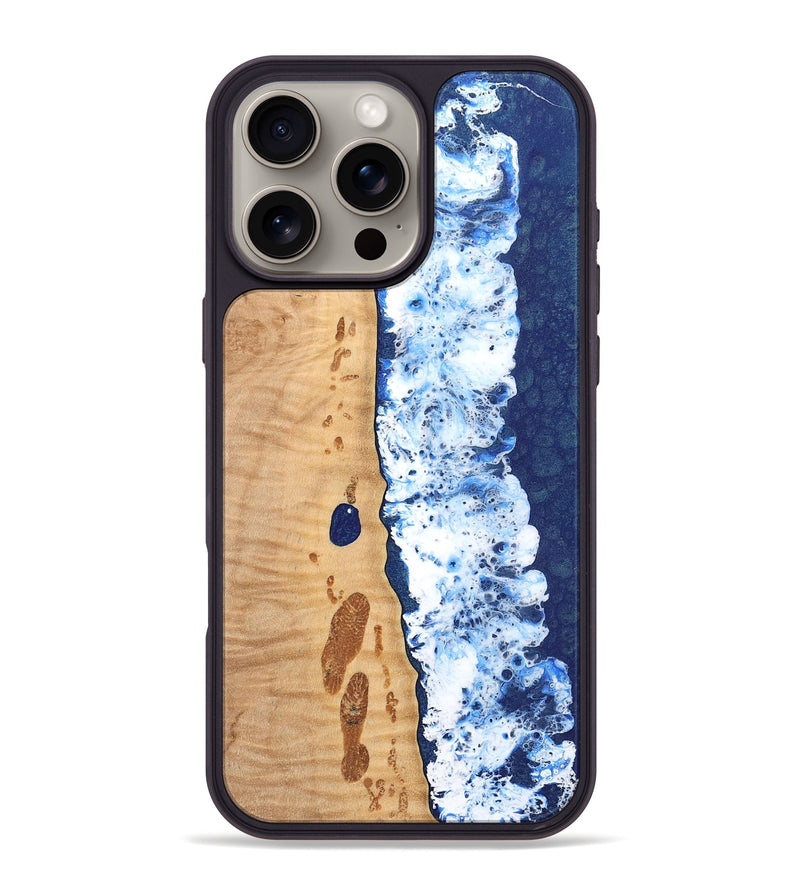 iPhone 16 Pro Max Wood Phone Case - Ivona (Coastal, 737088)