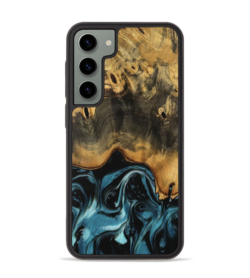 Galaxy S23 Plus Wood Phone Case - Vahe (Blue, 737373)