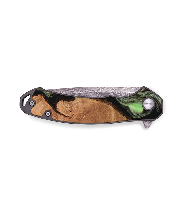 EDC Wood Pocket Knife - Durwood (Green, 737458)