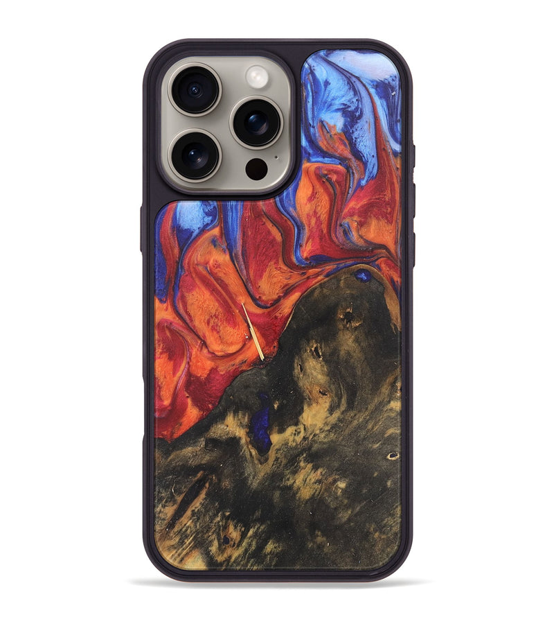 iPhone 16 Pro Max Wood Phone Case - Ginn (Fire & Ice, 737543)