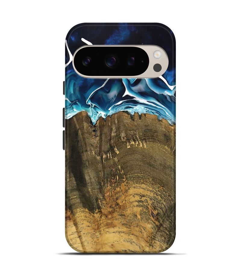 Pixel 9 Pro Wood Live Edge Phone Case - Nenad (Coastal, 737671)