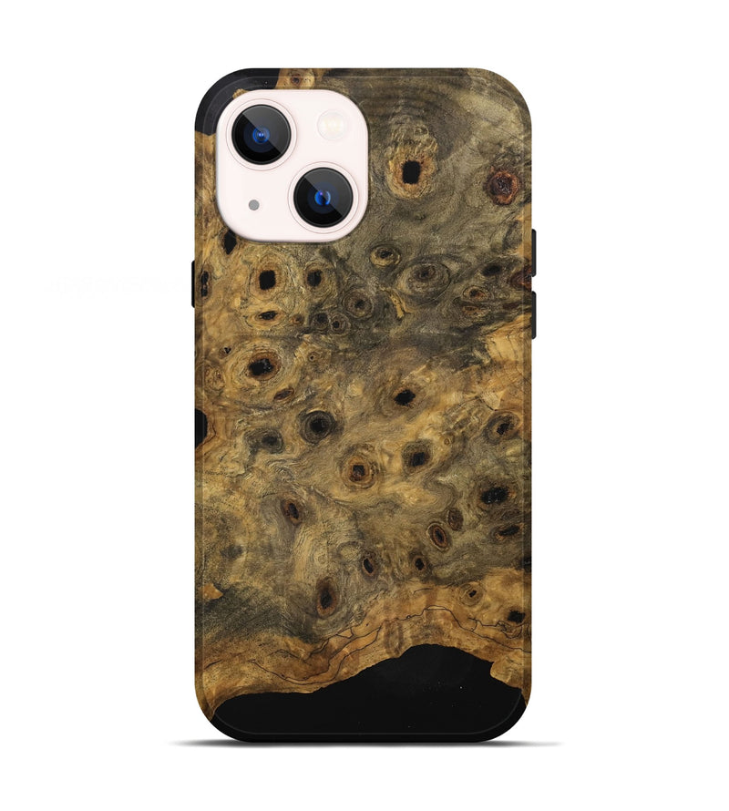 iPhone 13 Wood Live Edge Phone Case - Ronn (Wood Burl, 737700)