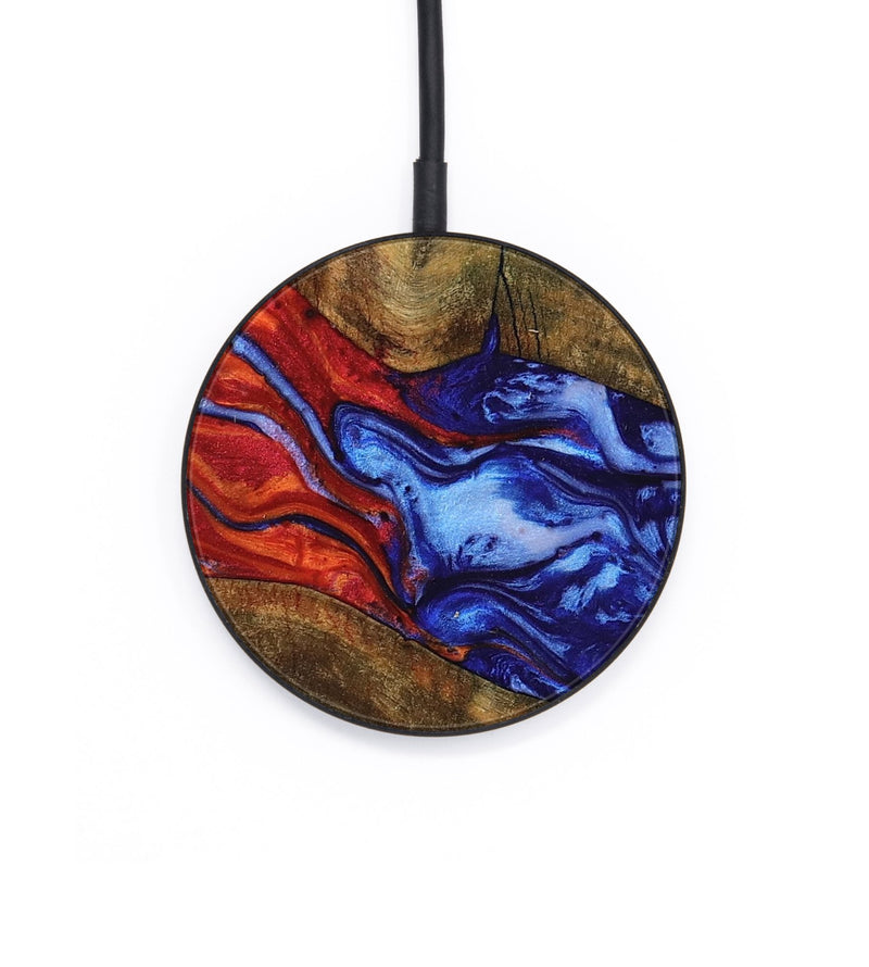 Circle Wood Wireless Charger - Corena (Fire & Ice, 737746)