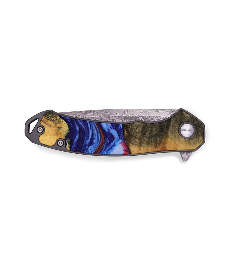 EDC Wood Pocket Knife - Cristy (Fire & Ice, 737749)