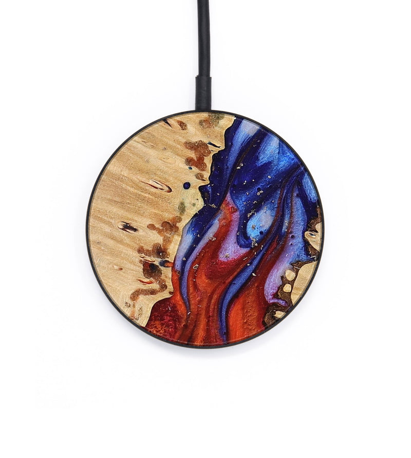 Circle Wood Wireless Charger - Gaffney (Fire & Ice, 737751)