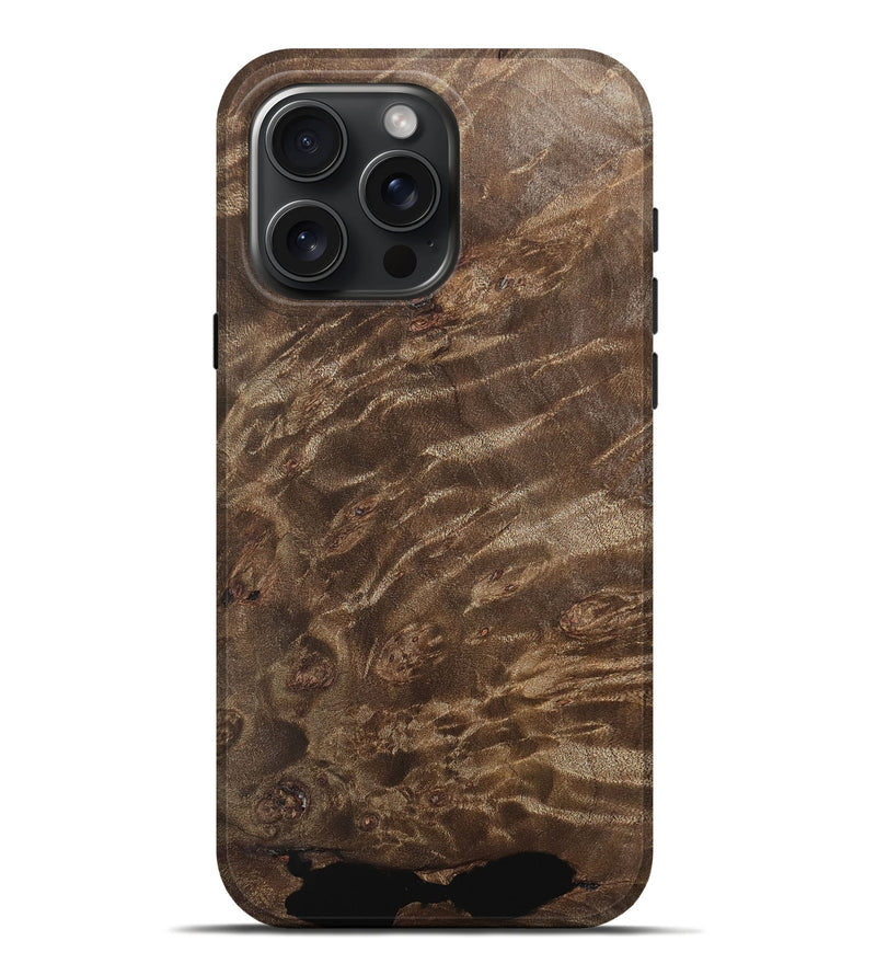 iPhone 16 Pro Max Wood Live Edge Phone Case - Beatrix (Wood Burl, 737754)