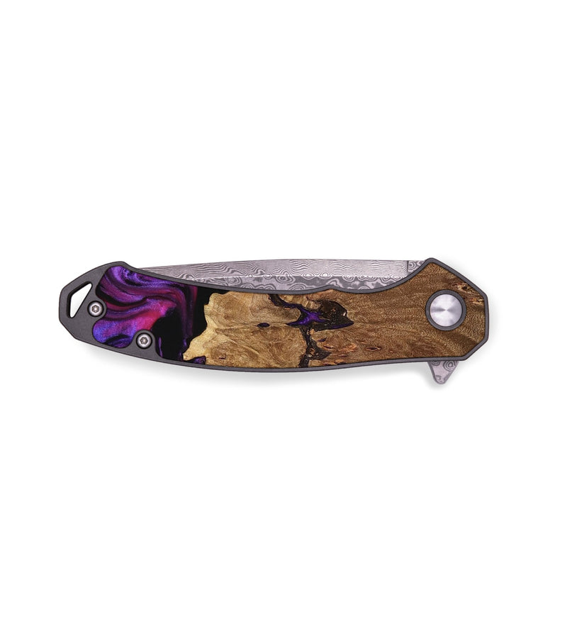 EDC Wood Pocket Knife - Ceriel (Purple, 737767)