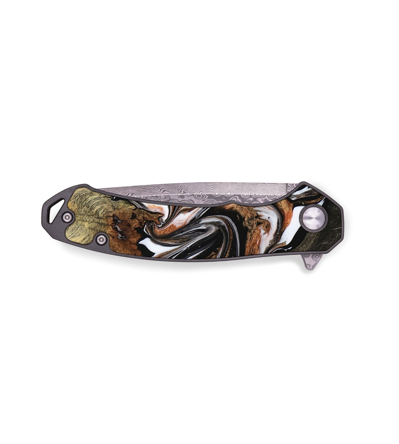 EDC Wood Pocket Knife - Dyke (Black & White, 737800)