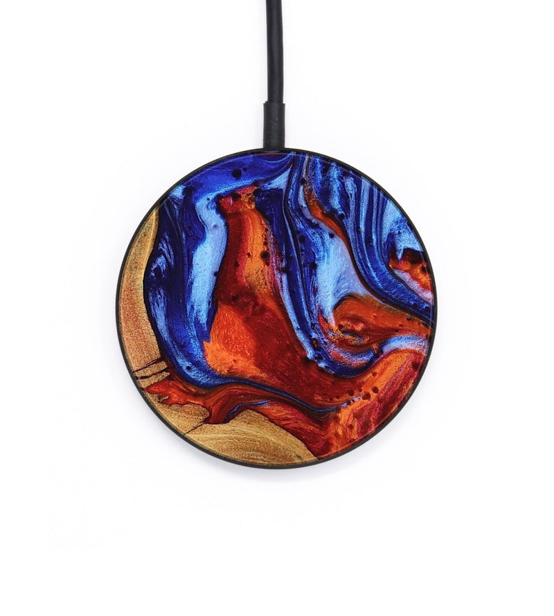 Circle Wood Wireless Charger - Deloris (Fire & Ice, 737827)