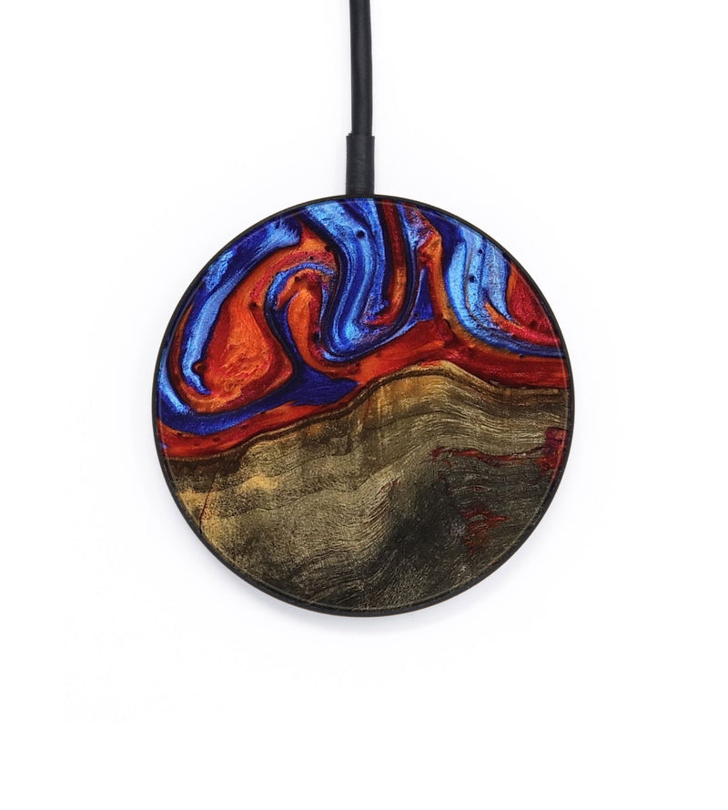 Circle Wood Wireless Charger - Landin (Fire & Ice, 737828)