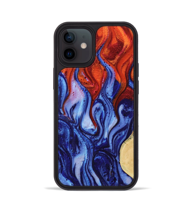 iPhone 12 Wood Phone Case - Dexter (Fire & Ice, 737860)