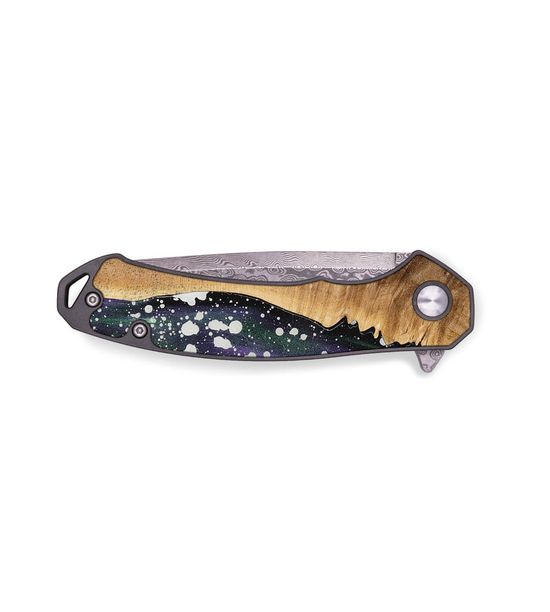 EDC Wood Pocket Knife - Rank (Cosmos, 737887)