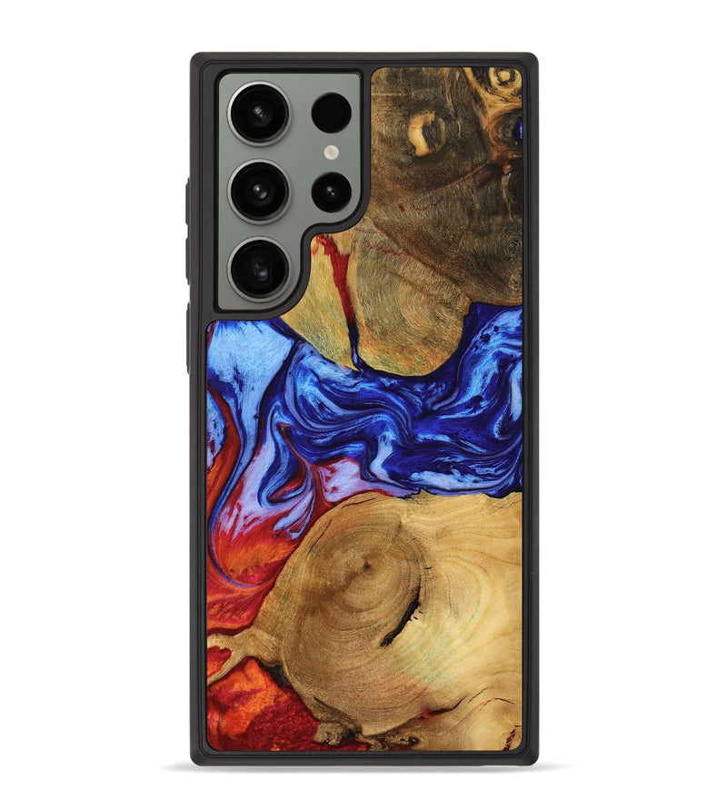 Galaxy S23 Ultra Wood Phone Case - Shonda (Fire & Ice, 737895)