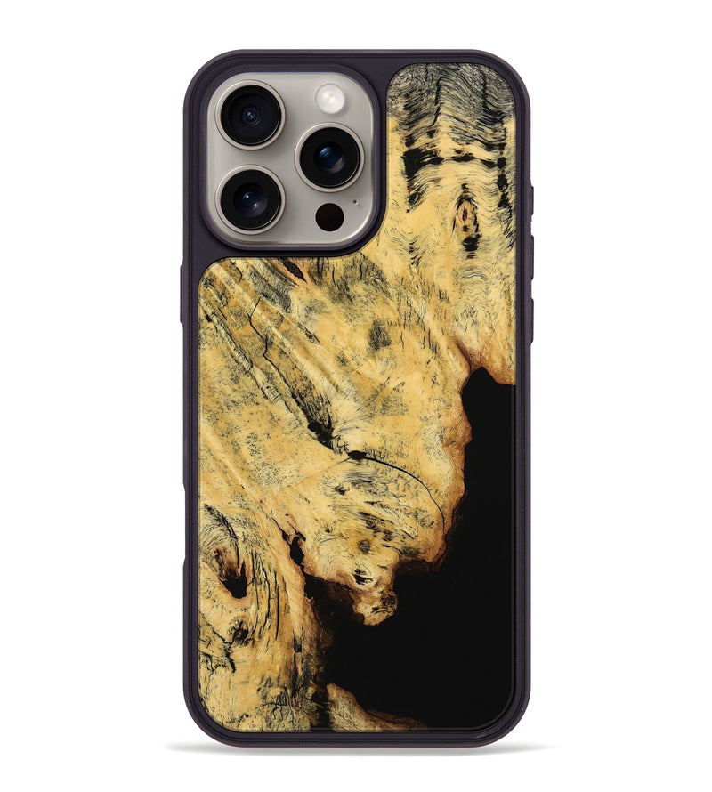 iPhone 16 Pro Max Wood Phone Case - Odessa (Wood Burl, 737902)