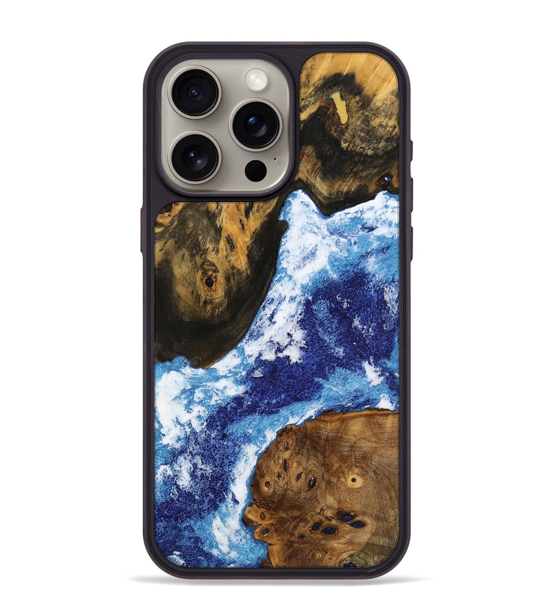 iPhone 15 Pro Max Wood Phone Case - Malik (Coastal, 738025)