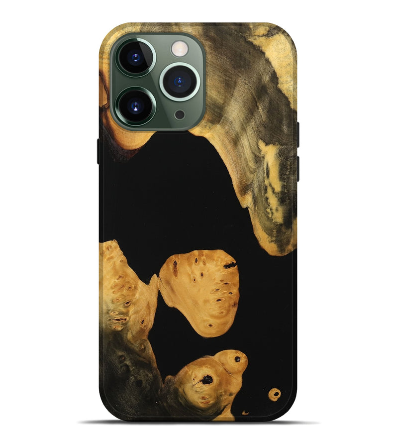 iPhone 13 Pro Max Wood Live Edge Phone Case - Auria (Wood Burl, 738061)