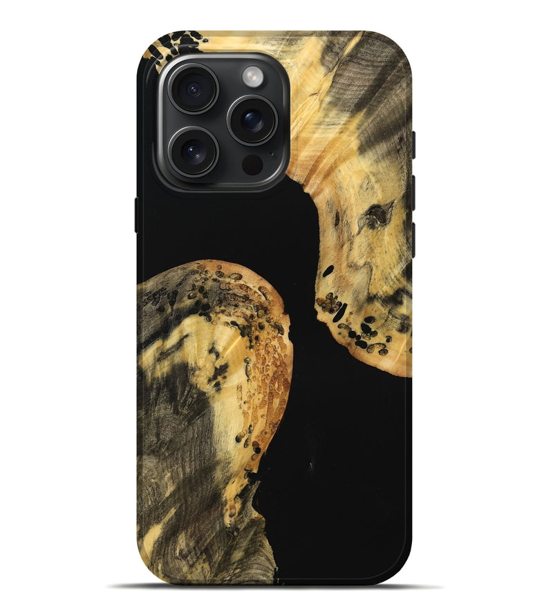 iPhone 16 Pro Max Wood Live Edge Phone Case - Kollen (Wood Burl, 738063)
