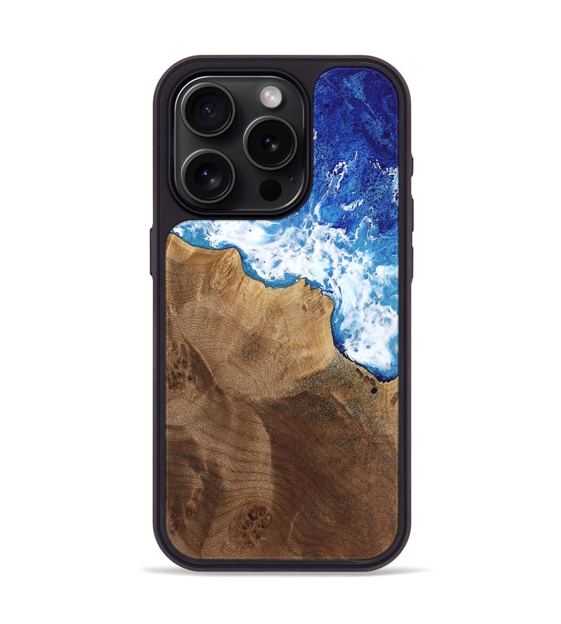 iPhone 15 Pro Wood Phone Case - Aggi (Coastal, 738082)