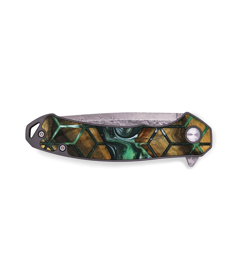 EDC Wood Pocket Knife - Damara (Pattern, 738180)