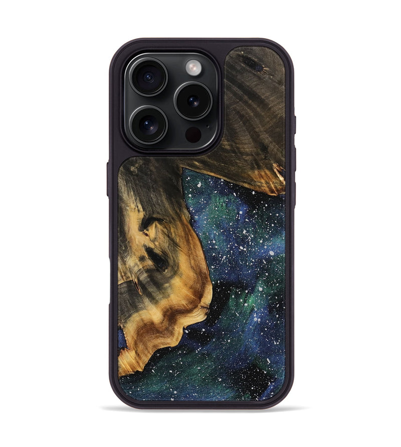 iPhone 16 Pro Wood Phone Case - Caden (Cosmos, 738246)