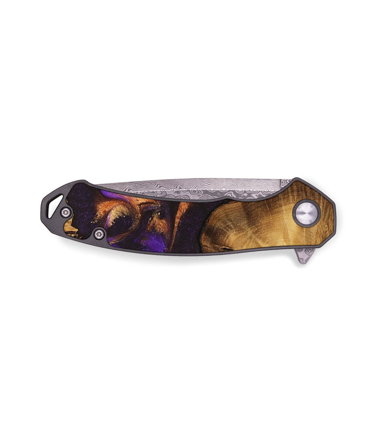 EDC Wood Pocket Knife - Lennart (Purple, 738341)