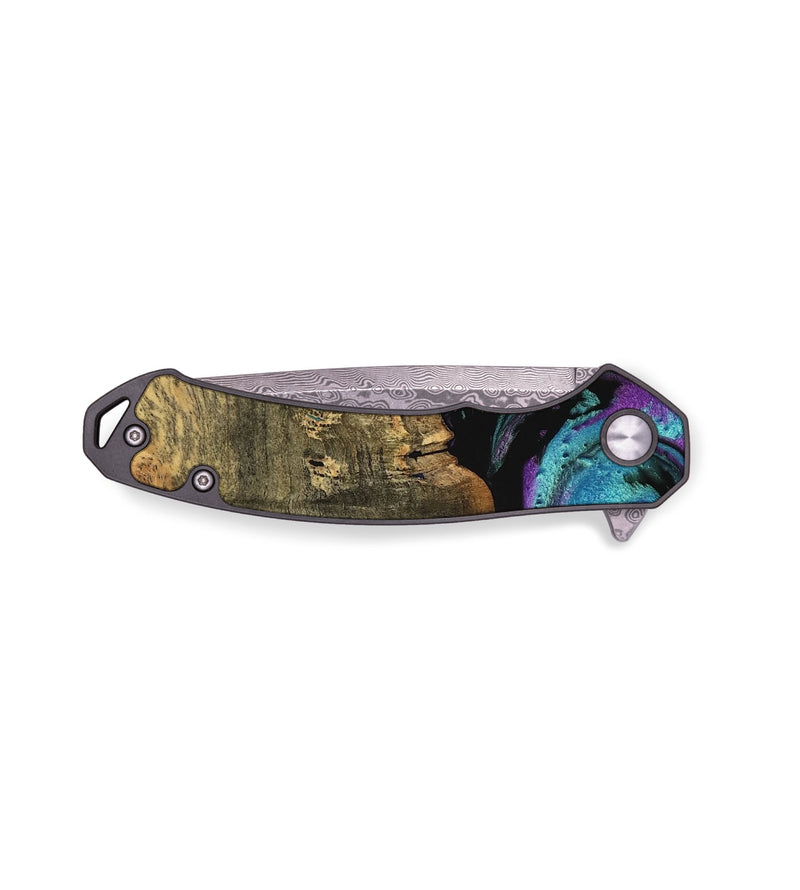 EDC Wood Pocket Knife - Gaetano (Blue, 738360)