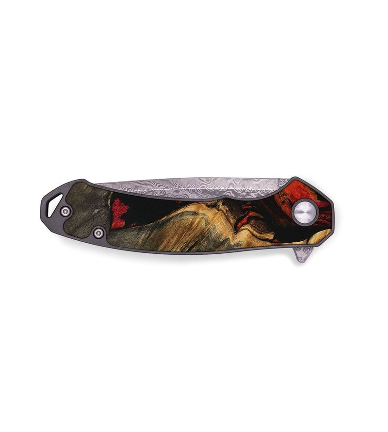 EDC Wood Pocket Knife - Rosaria (Red, 738361)