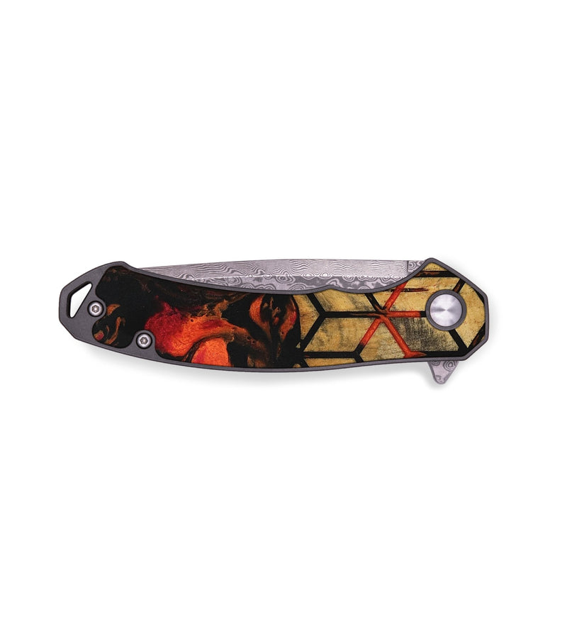 EDC Wood Pocket Knife - Yudy (Pattern, 738362)