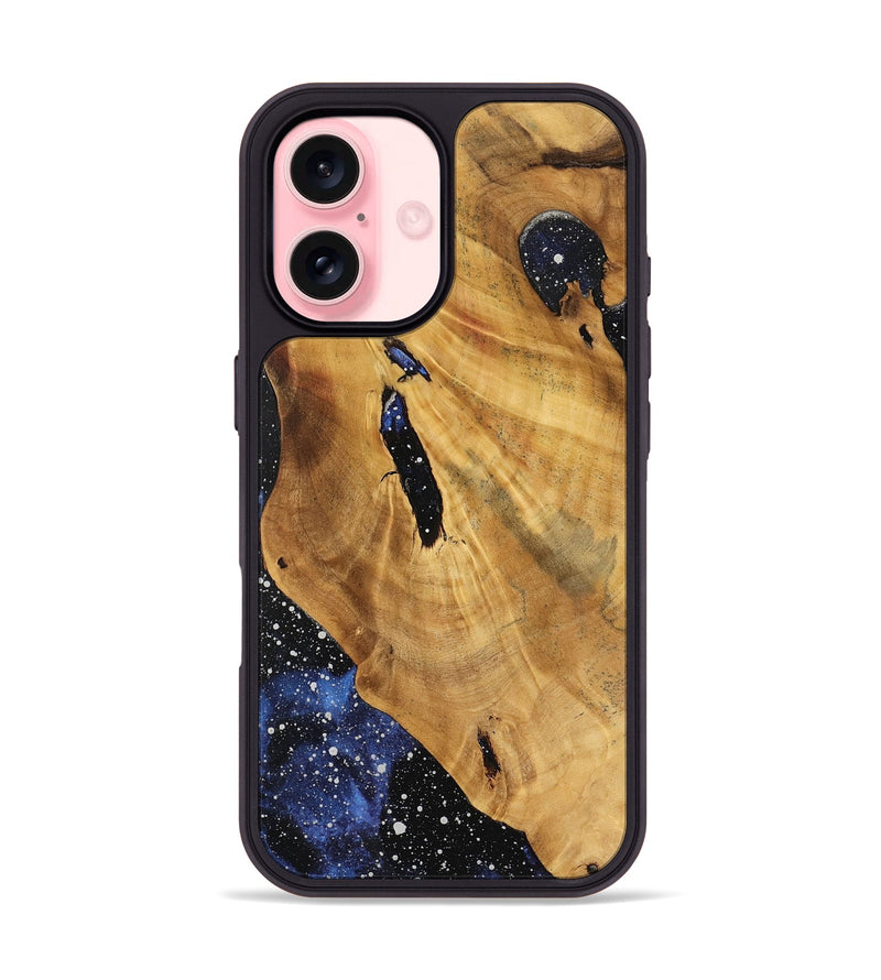 iPhone 16 Wood Phone Case - Zaihua (Cosmos, 738683)