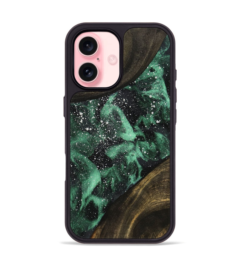 iPhone 16 Wood Phone Case - April (Cosmos, 738692)