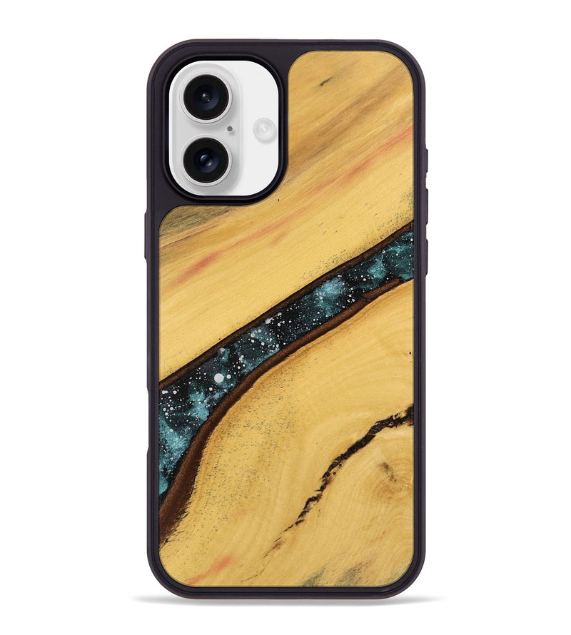 iPhone 16 Plus Wood Phone Case - Carmina (Cosmos, 738695)