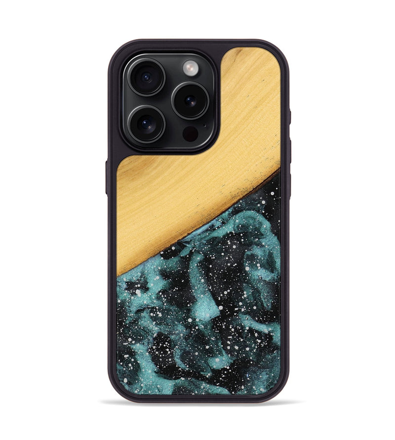 iPhone 15 Pro Wood Phone Case - Brandin (Cosmos, 738728)