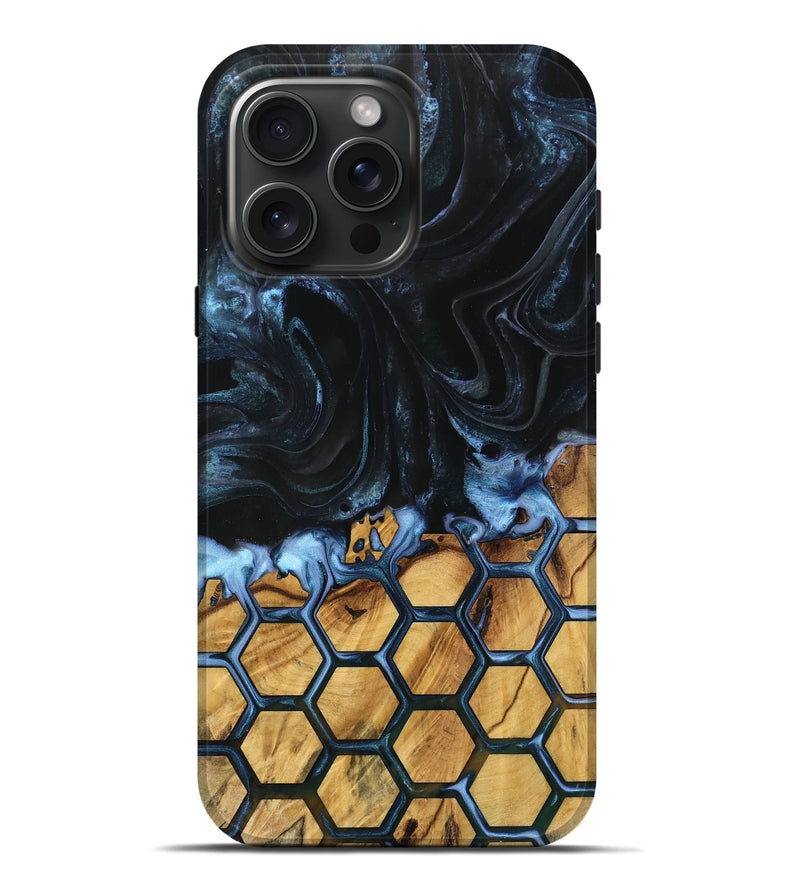 iPhone 16 Pro Max Wood Live Edge Phone Case - Yahir (Pattern, 738753)