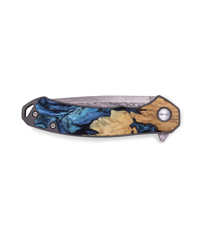 EDC Wood Pocket Knife - Natty (Blue, 738850)