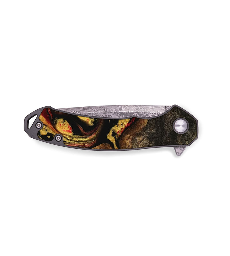 EDC Wood Pocket Knife - Blane (Red, 738887)