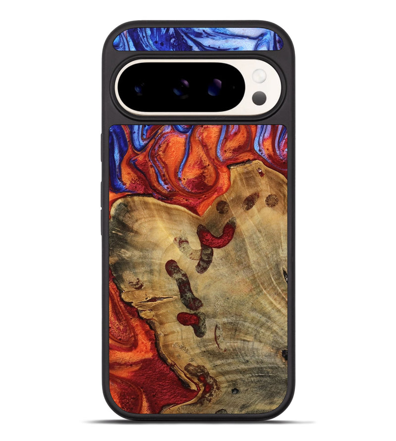 Pixel 9 Pro XL Wood Phone Case - Rajeev (Fire & Ice, 738894)