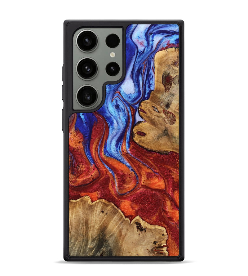 Galaxy S24 Ultra Wood Phone Case - Arvo (Fire & Ice, 738905)