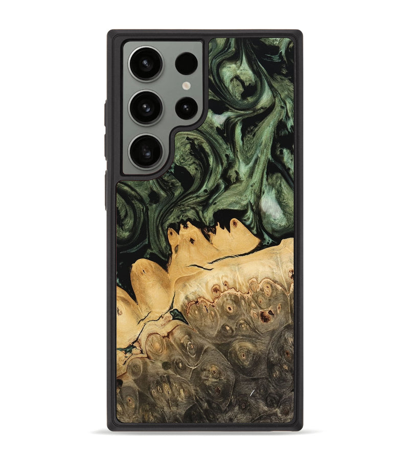 Galaxy S23 Ultra Wood Phone Case - Zion (Green, 738918)