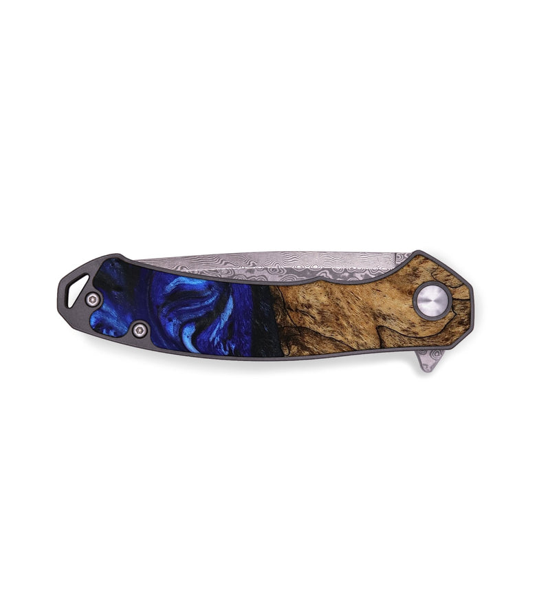 EDC Wood Pocket Knife - Florina (Blue, 738942)
