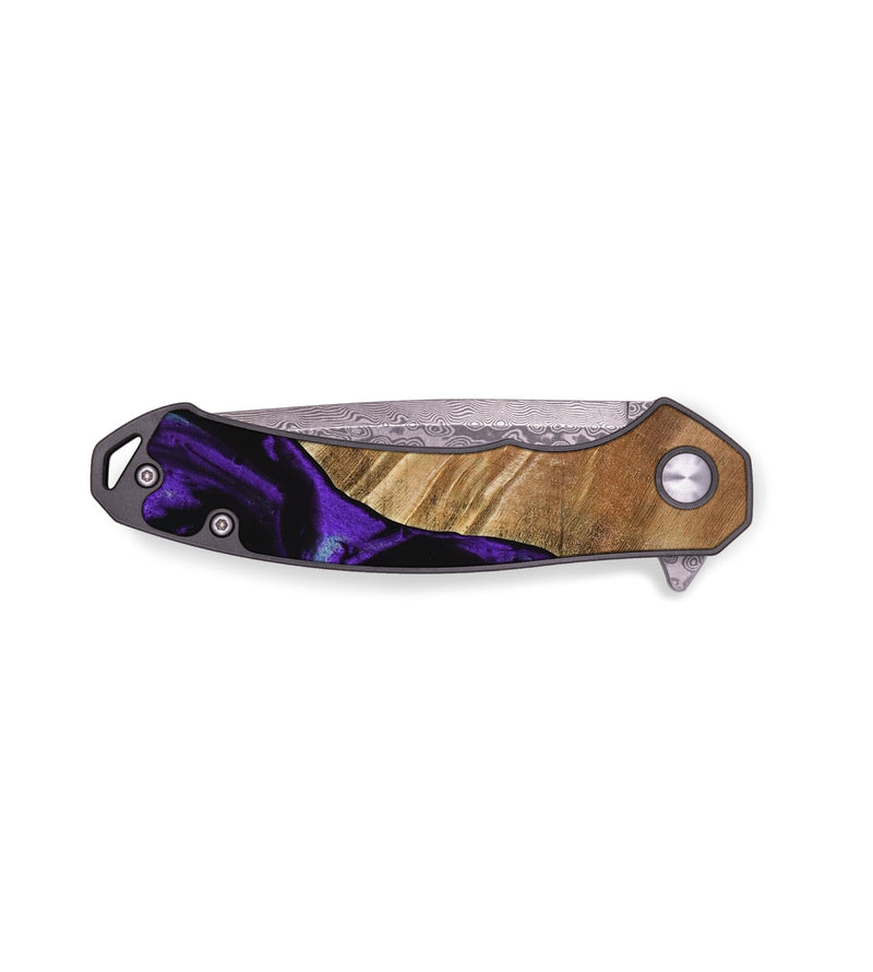 EDC Wood Pocket Knife - Ladonna (Purple, 739005)