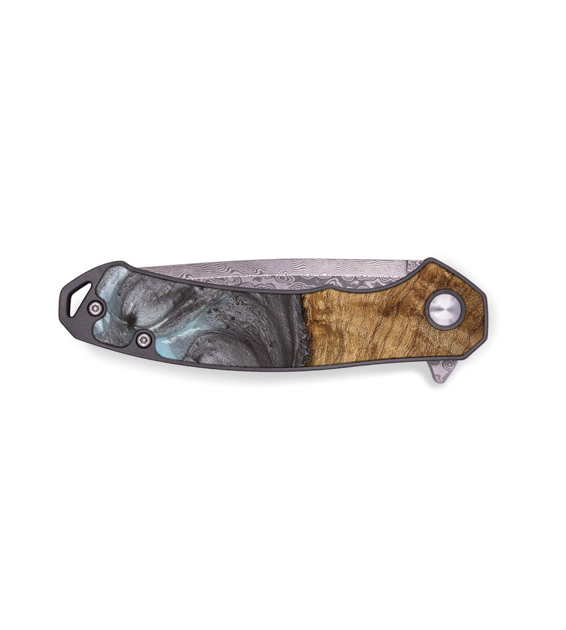 EDC Wood Pocket Knife - Lionel (Black & White, 739039)