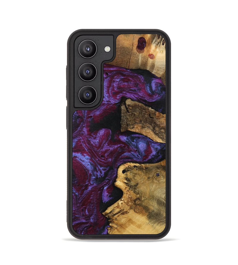 Galaxy S23 Wood Phone Case - Cydney (Purple, 739160)
