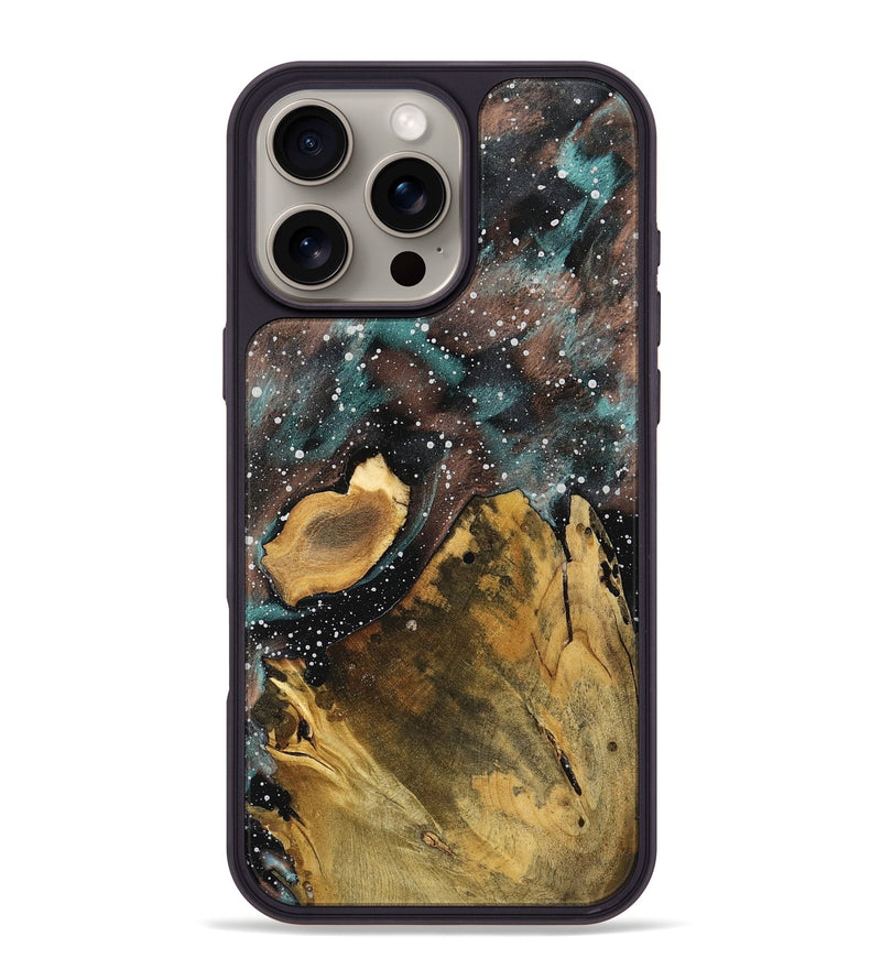 iPhone 16 Pro Max Wood Phone Case - Marscha (Cosmos, 739247)