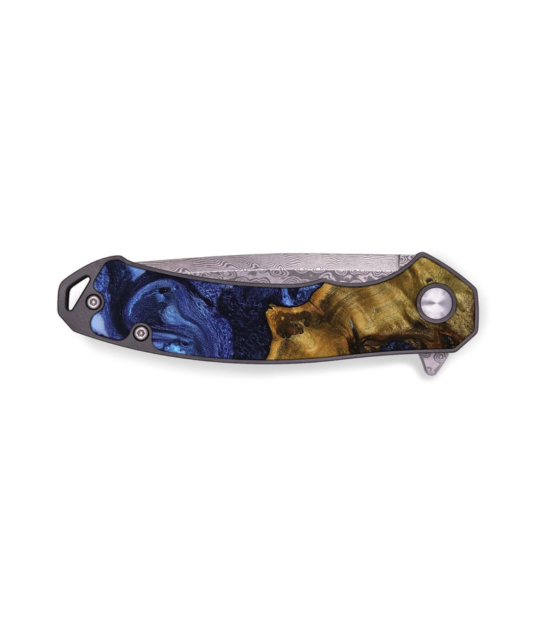 EDC Wood Pocket Knife - Lorine (Blue, 739286)