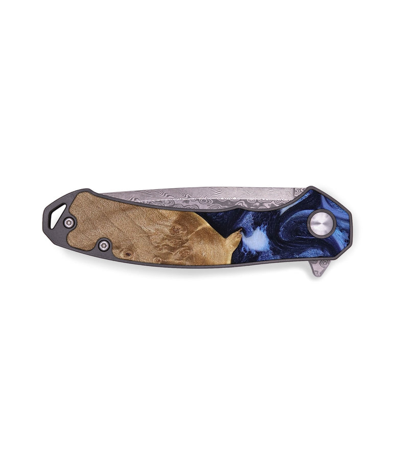 EDC Wood Pocket Knife - Josi (Blue, 739389)
