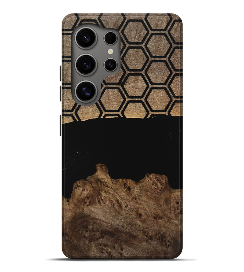 Galaxy S25 Ultra Wood Live Edge Phone Case - Ewald (Pattern, 739476)